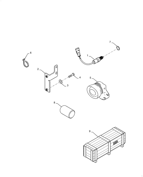 WM60 DIA KIT, TRACTOR