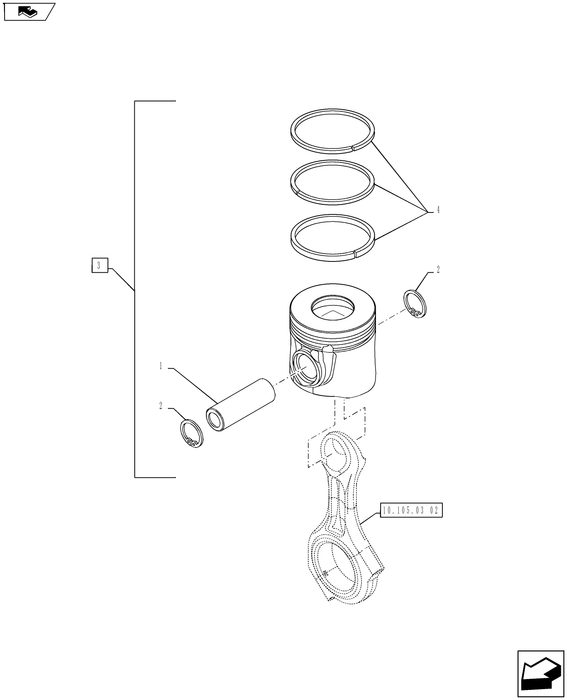 WM75(2) PISTON RING SET