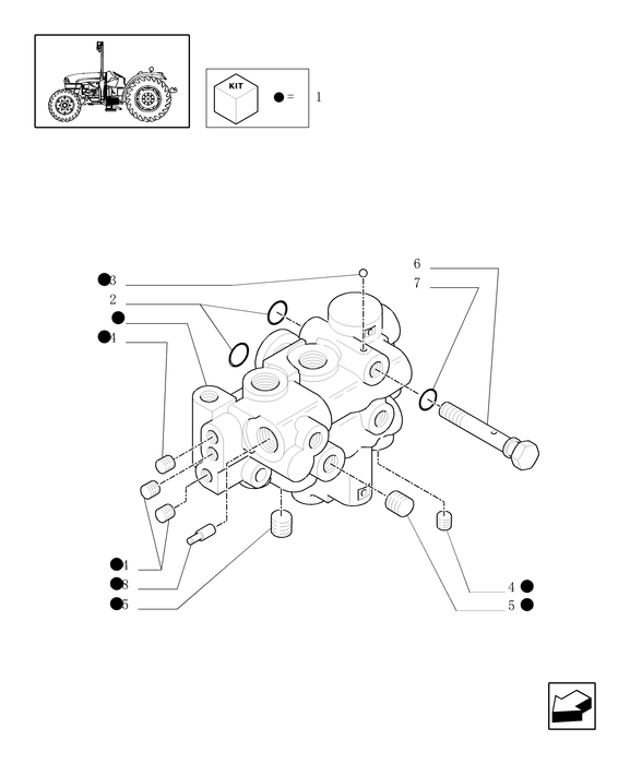 TN85A HYDRAULIC VALVE