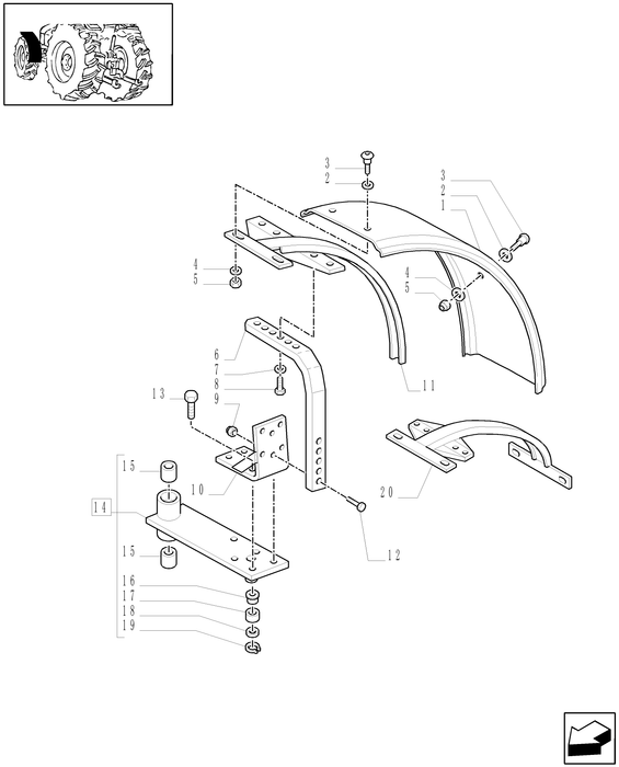 TM120 BRACKET