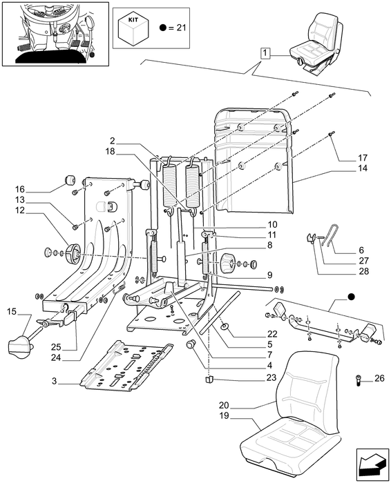 TN70A(2) SEAT CUSHION