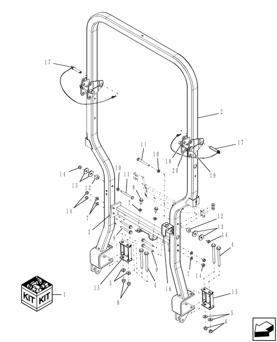 TC29DA FLANGE BOLT