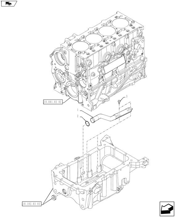 WM75(2) SUCTION PIPE