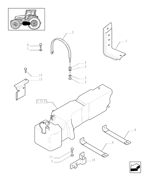 TM120 SECURING STRAP