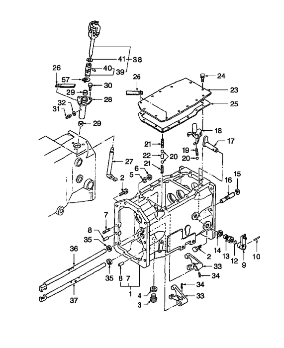 TC29DA SHIFT RAIL