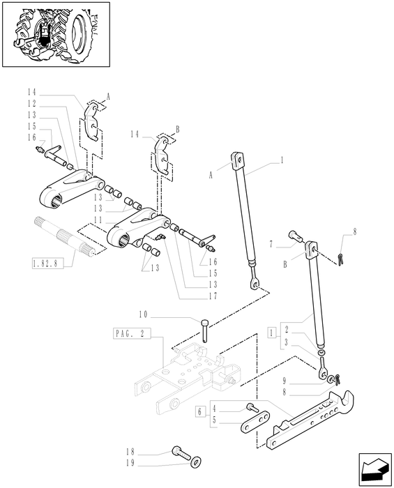 TM120 CLEVIS