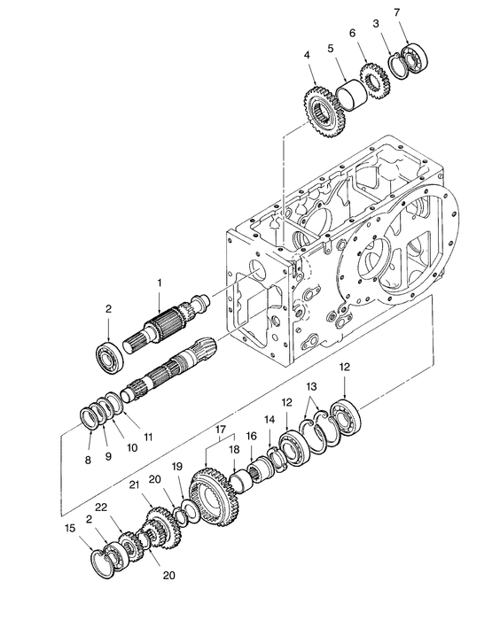 TC29DA MAIN SHAFT