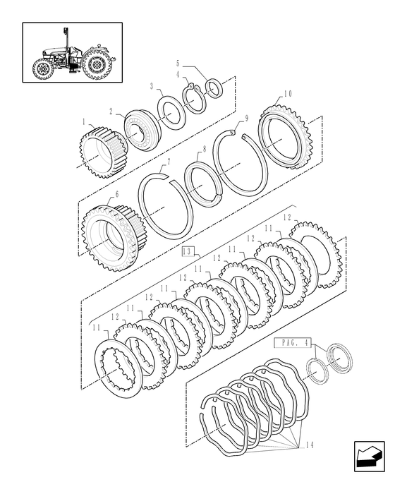 TN85A CLUTCH DRIVING PLATE