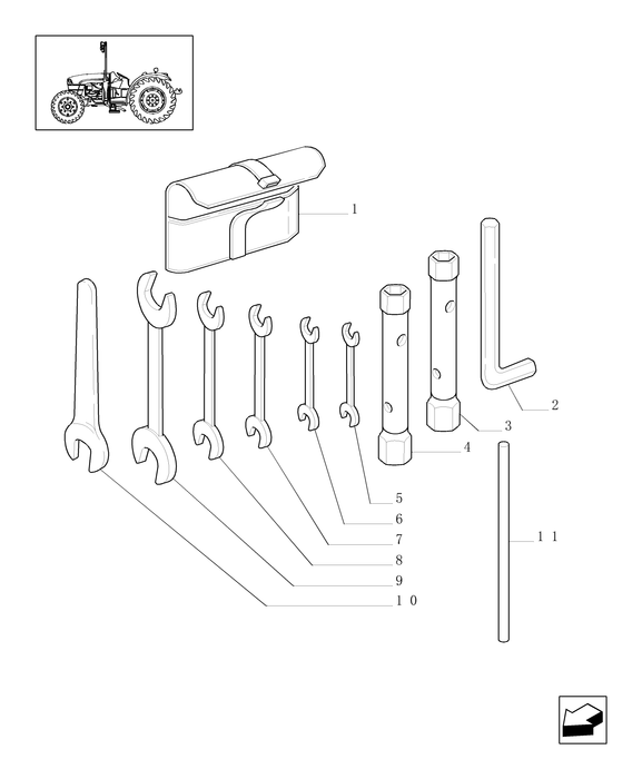 TN75A SPECIAL WRENCH