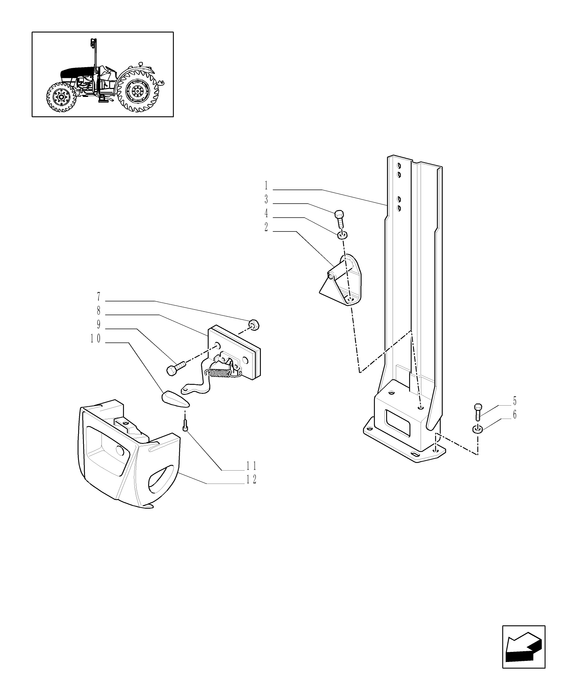 TN70A(2) STRIKER PLATE