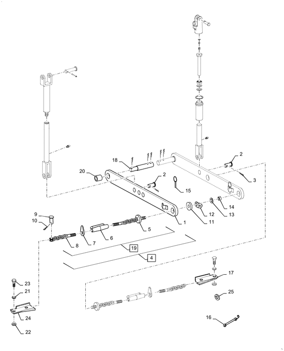 WM75(2) LIFT ARM