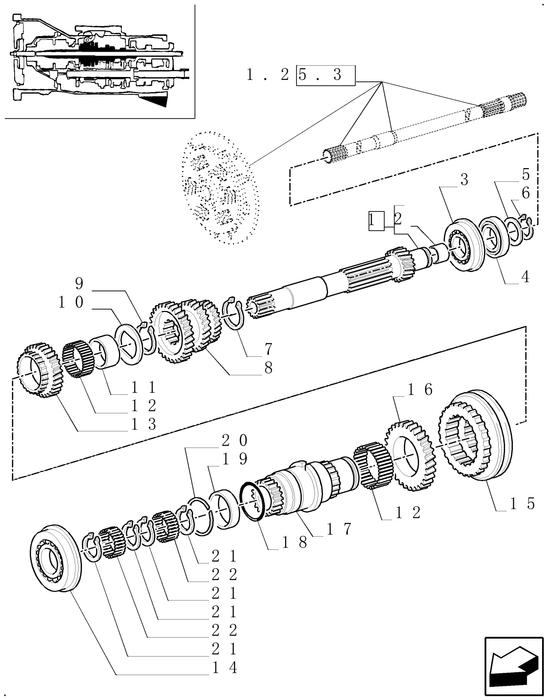 TM120 ROLLER CAGE BEARING