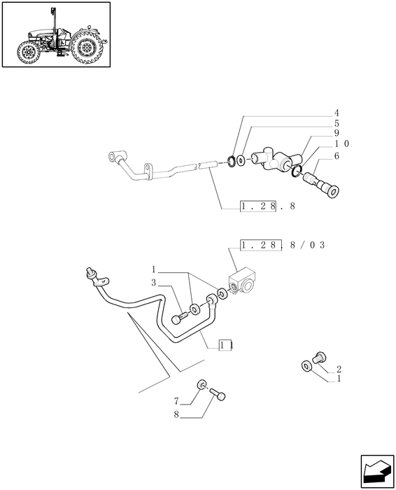 TN75A BANJO BOLT