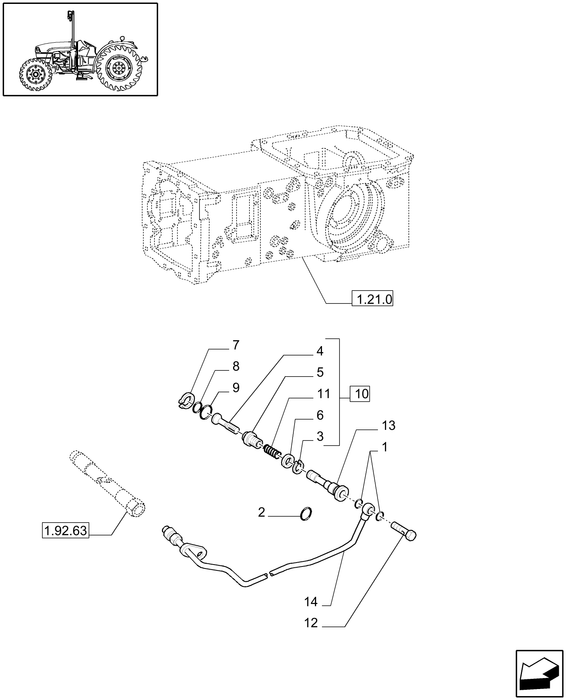 TN75A HYD CONNECTOR