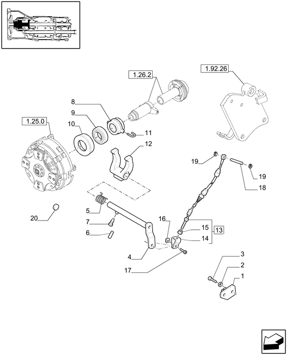 TN85A BEARING CARRIER