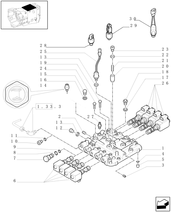 TM120 CORE-VALVE HYD