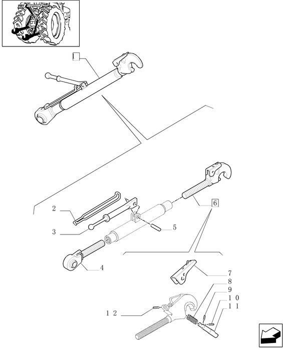 TN95A TRACK ROD END ASSY