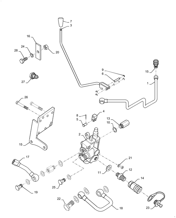 WM75(2) HYDRAULIC VALVE