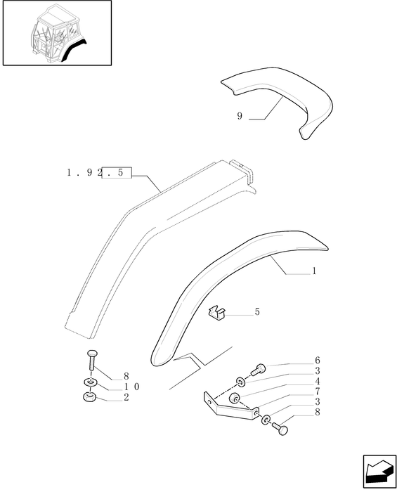 TM120 SPRING CLIP