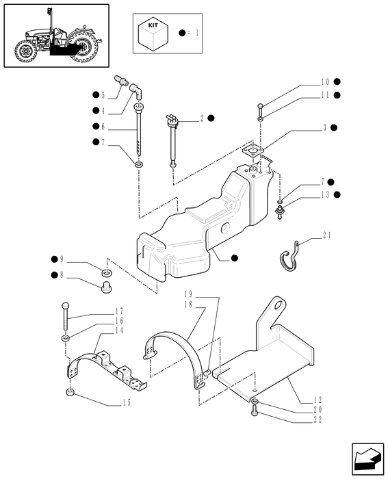 TN75A FUEL TANK