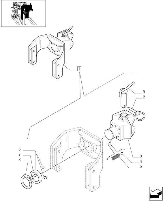 TN85A TOW HOOK