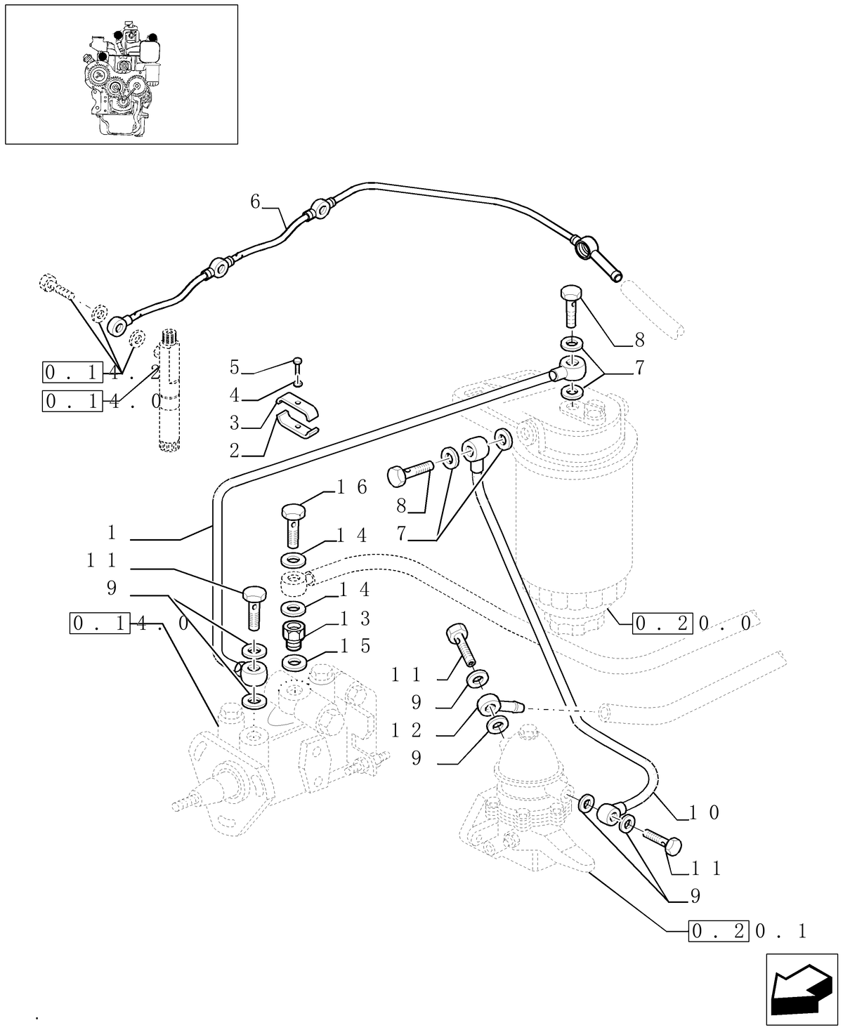 TN70A(2) ORIFICE — BRIM:PARTS_NEW-HOLLAND_2