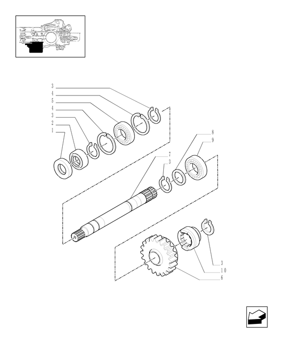 TN70A(2) SHAFT