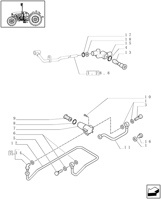 TN85A HYD CONNECTOR