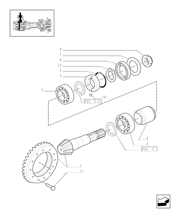 TN75A BEVEL GEAR