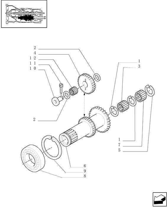 TN75A THRUST WASHER