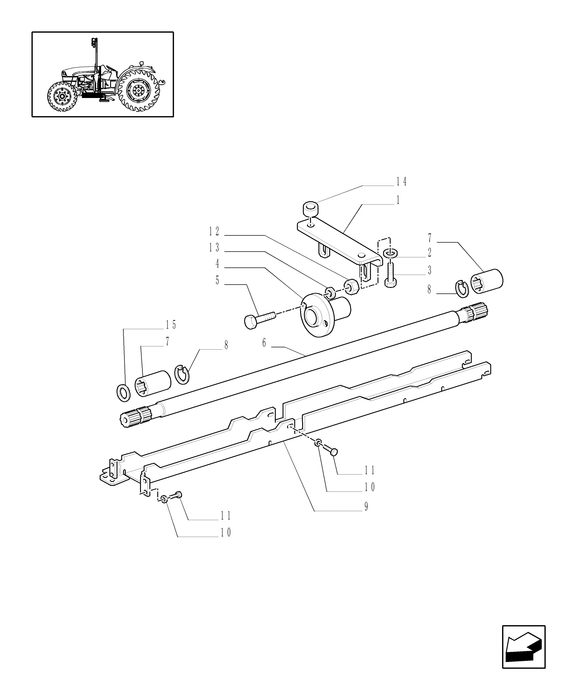 TN85A SPLINED COUPLING