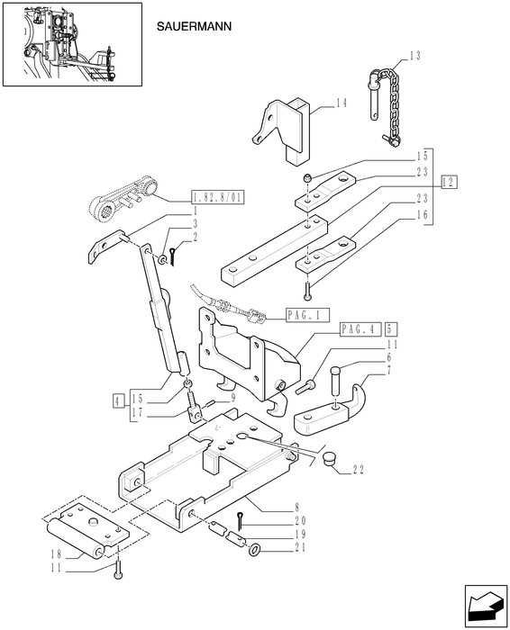 TN95A LOCK PIN