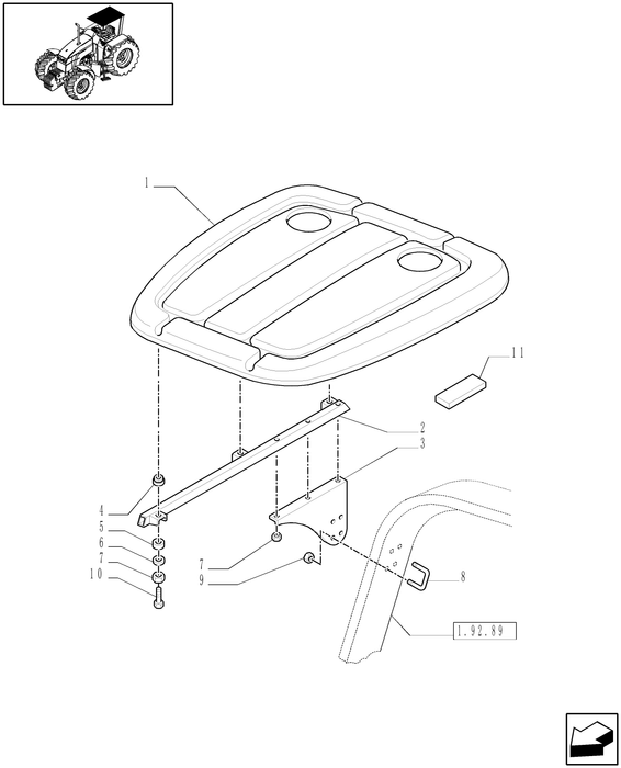 TN75A LOCK NUT