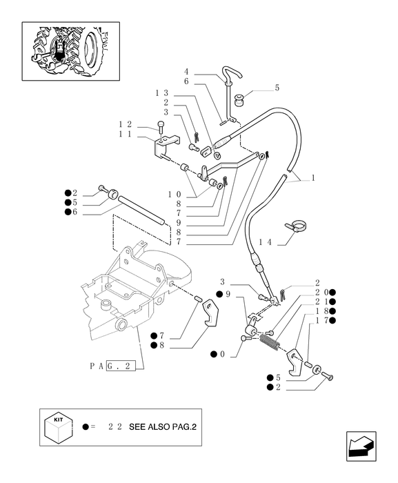 TM120 LEVER