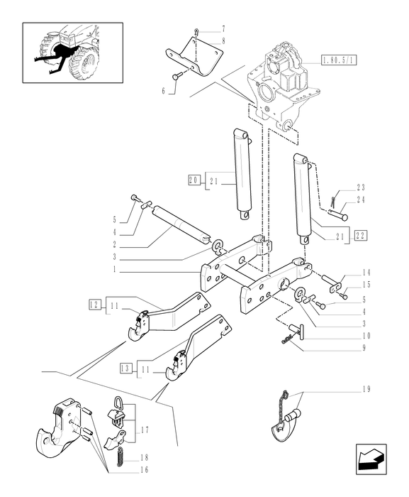 TM120 CYLINDER