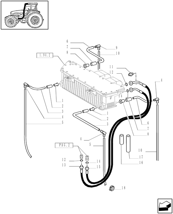 TM120 A/C HOSE