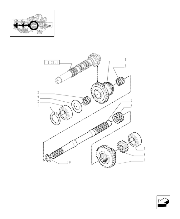 TN85A GEAR