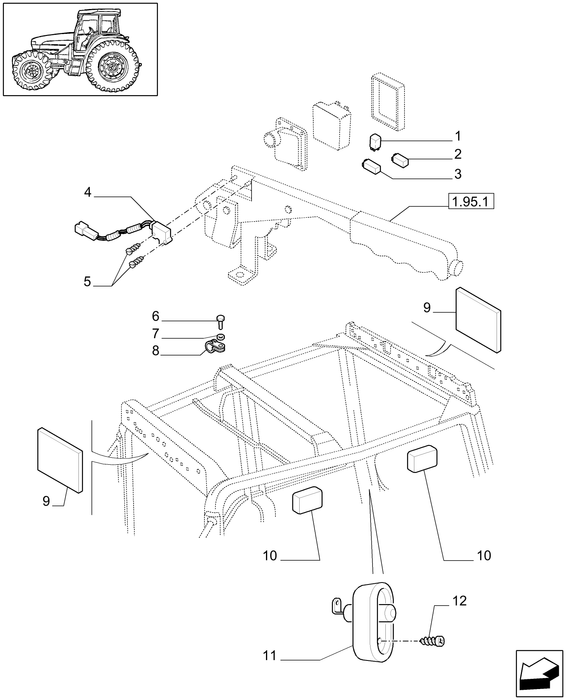 TM120 LIGHT SWITCH