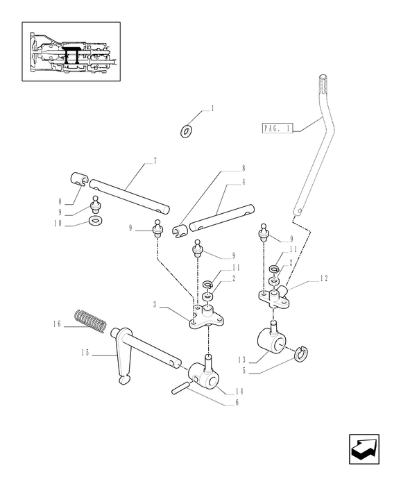 TN95A LEVER