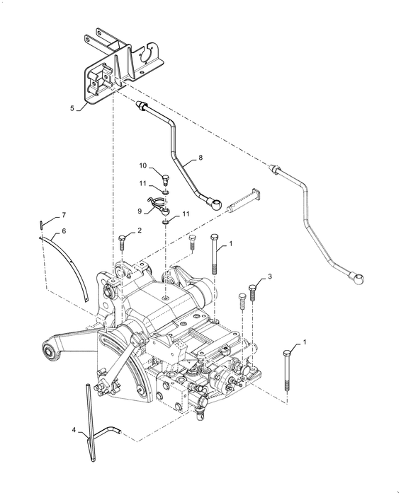 WM60 CONTROL LEVER