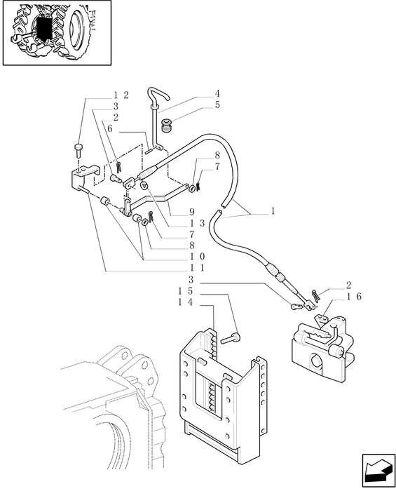 TM120 TOW HOOK