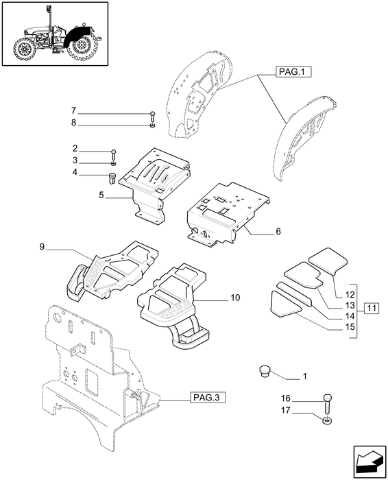 TN70A(2) FOOT BOARD