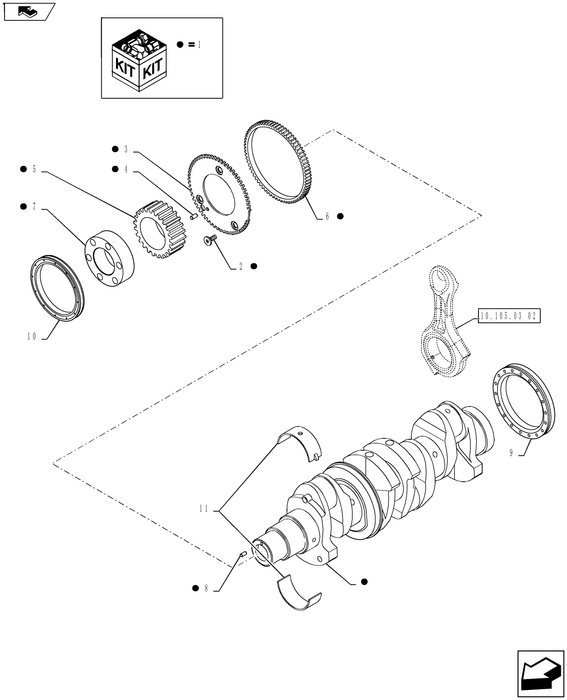 WM75(2) CRANKSHAFT