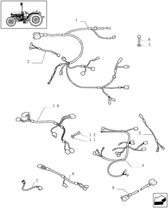 TN85A WIRE HARNESS