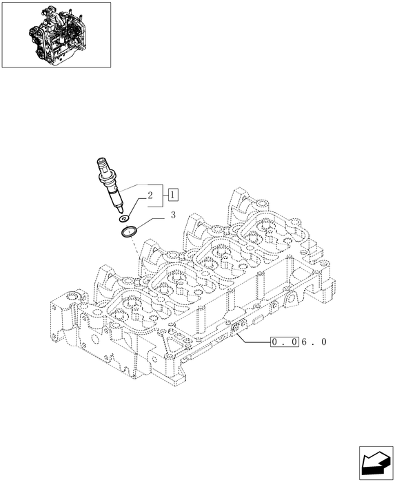 TN95A FUEL SYSTEM INJECTOR