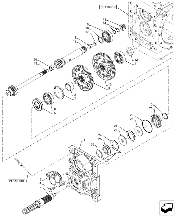 PS75 PTO SHAFT