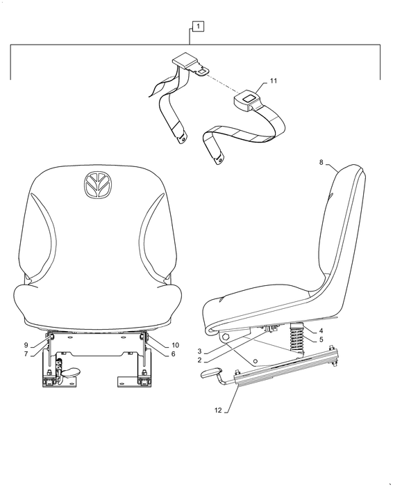 WM75(2) SAFETY BELT