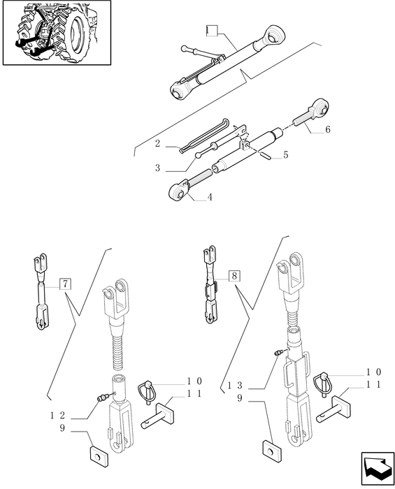 TN85A TRACK ROD END ASSY