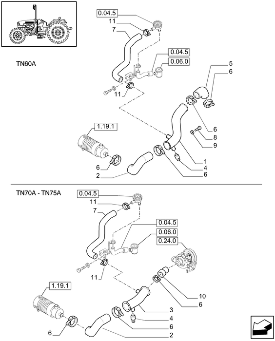 TN75A HOSE CLAMP