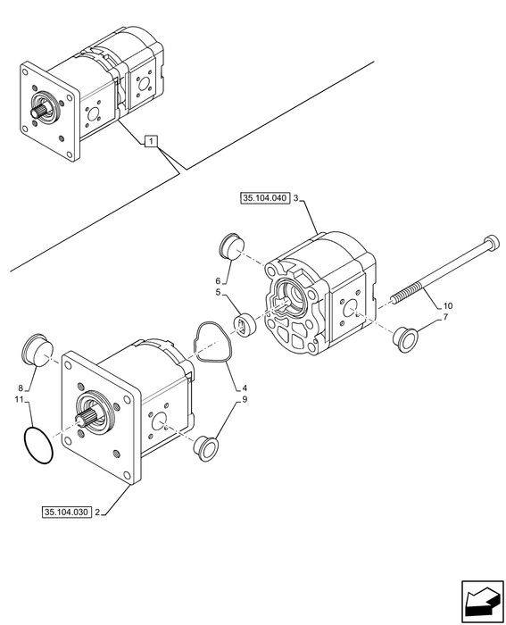 PS75 HYDRAULIC PUMP